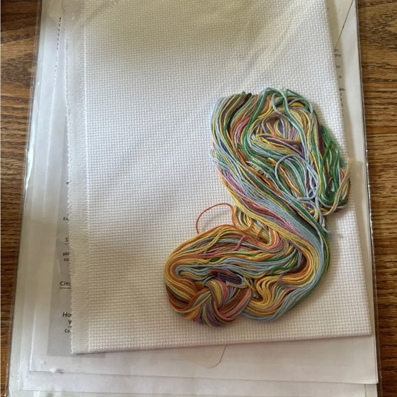 Dimensions Counted Cross Stitch Birth Record 14x10” Twinkle Twinkle Little Star - Picture 2 of 3